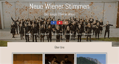 Desktop Screenshot of neuewienerstimmen.at