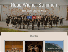 Tablet Screenshot of neuewienerstimmen.at
